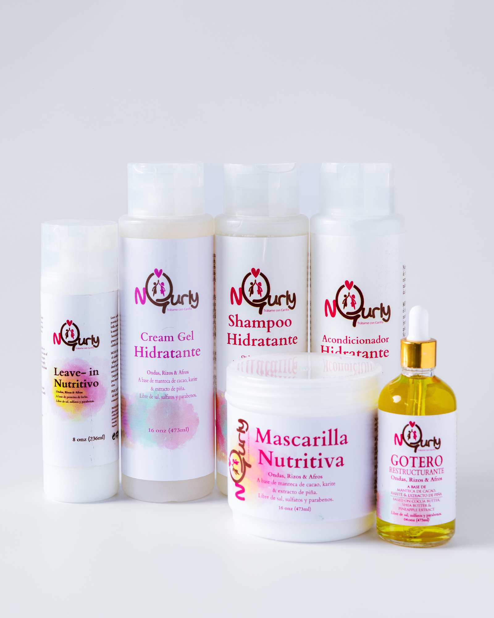 Kit Rutina Completa – Cuidado Total para Cabello Rizado